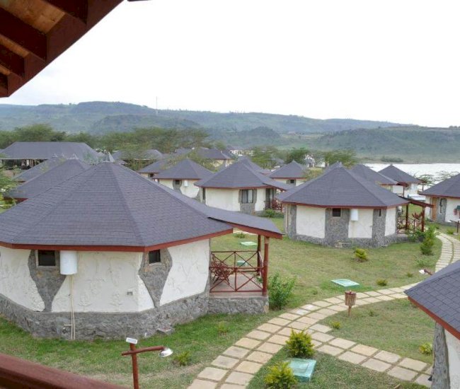 Sentrim Elementaita Lodge aerial view